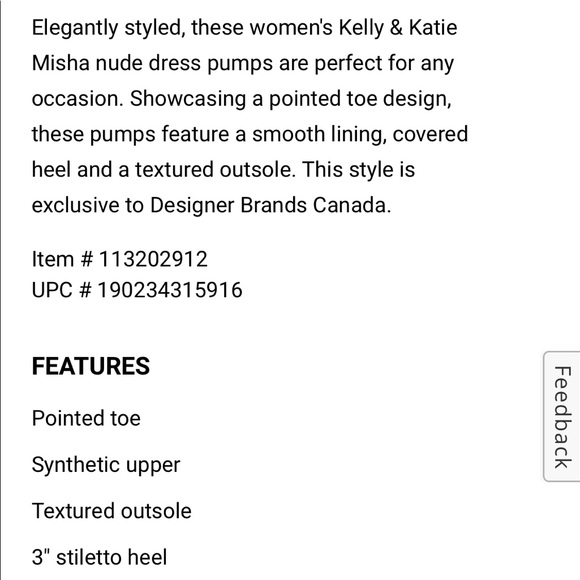 Kellie and Katie nude pumps - Picture 4 of 11